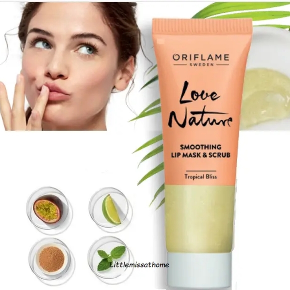 oriflame Skincare Oriflame Love Nature Smoothing Lip Mask And Scrub